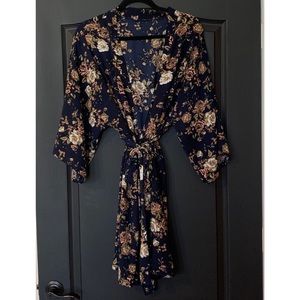 Pink Blush Maternity Robe